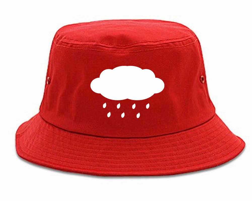 Rain Cloud Mens Bucket Hat