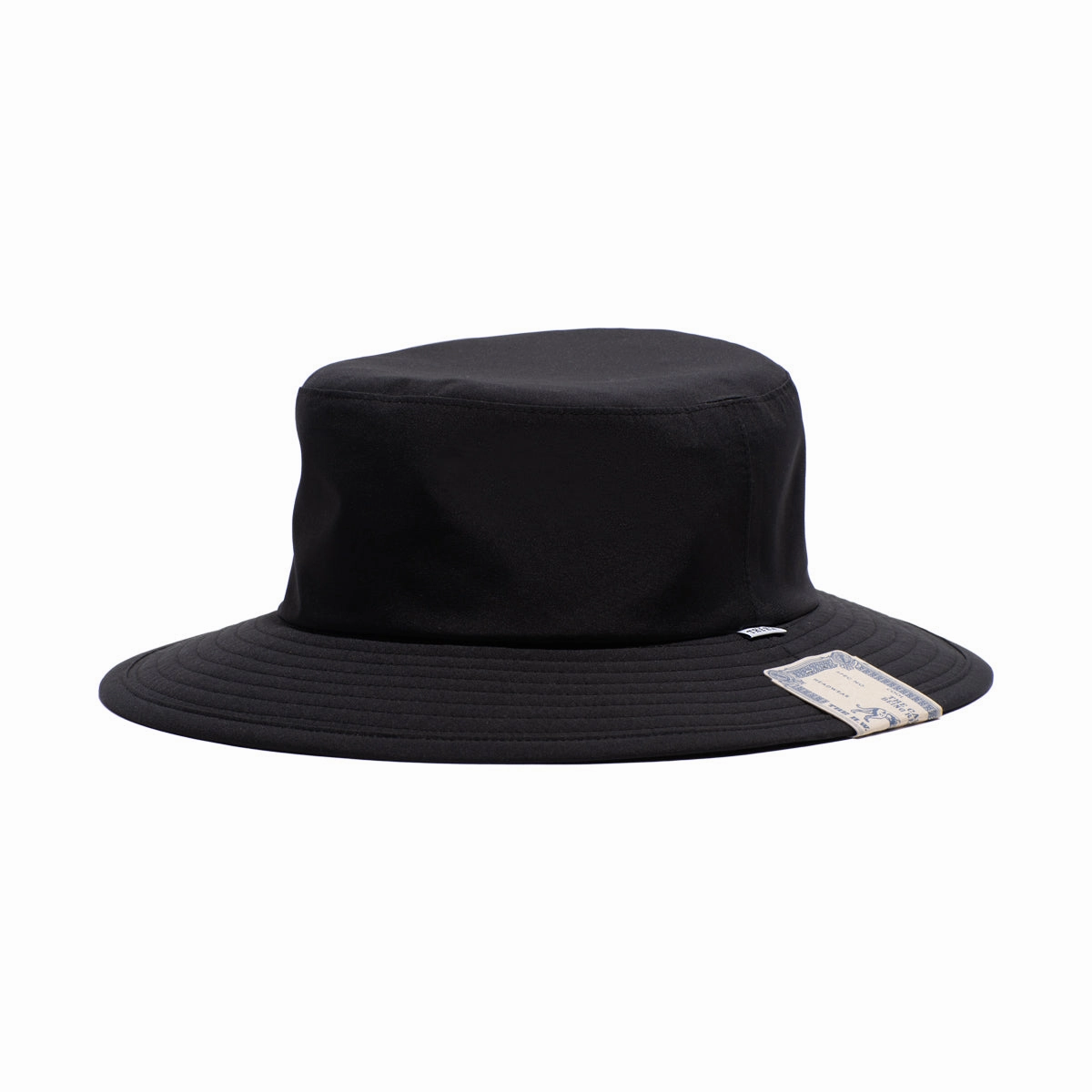 RAIN HAT - Black spring-straw-hat