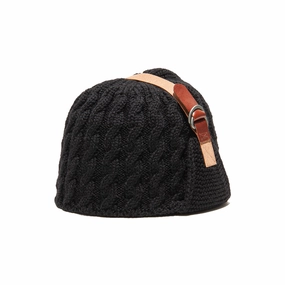 RC FLIGHT WATCH - Black winter-knitted-hat