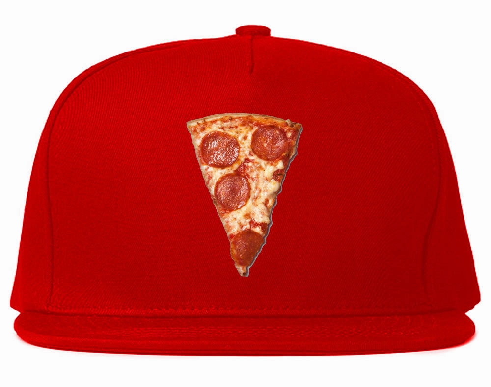 Real Pizza with Pepperoni Meme Snapback Hat Cap