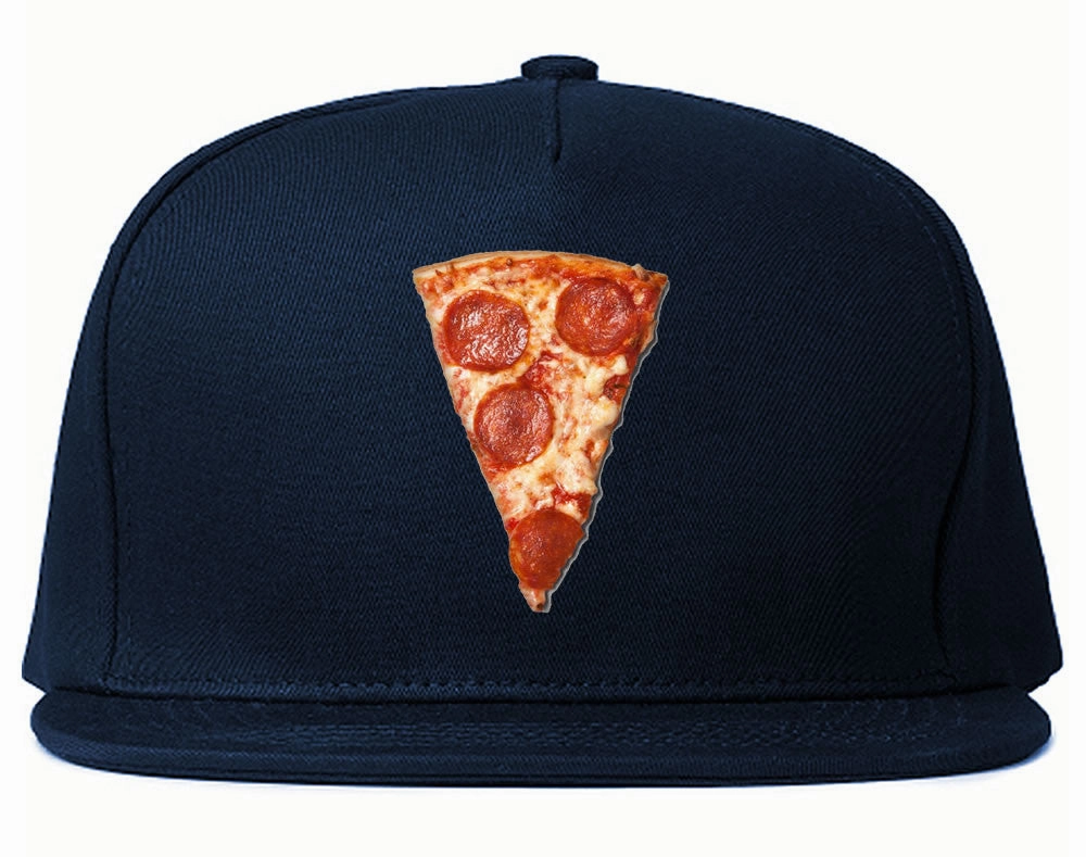 Real Pizza with Pepperoni Meme Snapback Hat Cap