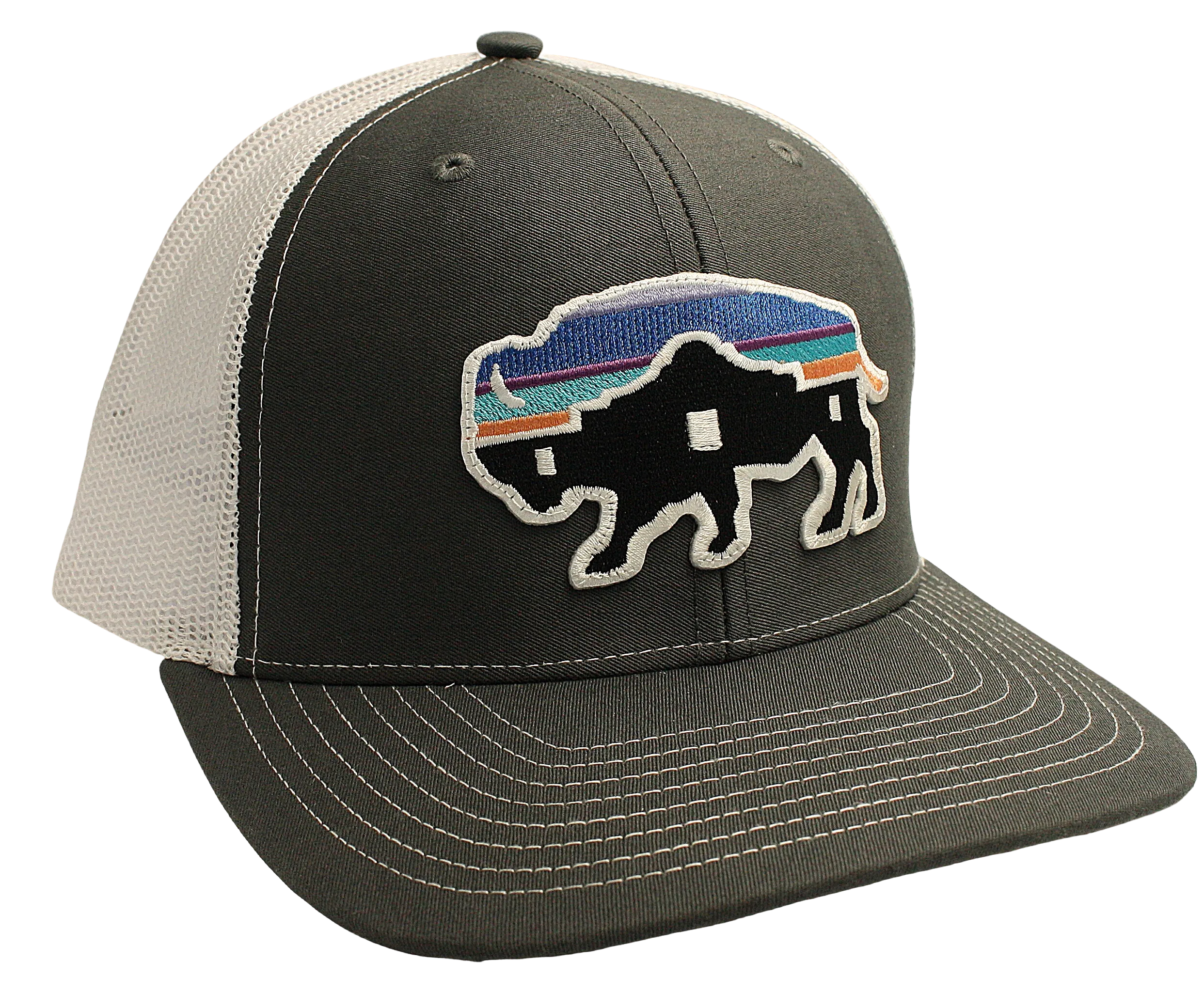 Red Dirt Hat Co Alamo Buffalo Patch Cap casual-baseball-cap