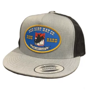 Red Dirt Hat Co Bucking Buffalo Patch Cap casual-baseball-cap