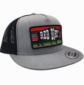 Red Dirt Hat Co Buffalo Serape Patch casual-baseball-cap