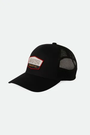 Regal Netplus Trucker Hat - Black/Black casual-dad-hat