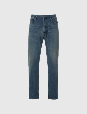 ENTSPANNTE GERADE JEANS Kleidung SAINT LAURENT