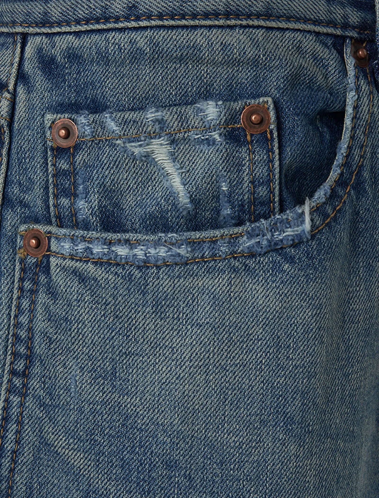 ENTSPANNTE GERADE JEANS Kleidung SAINT LAURENT