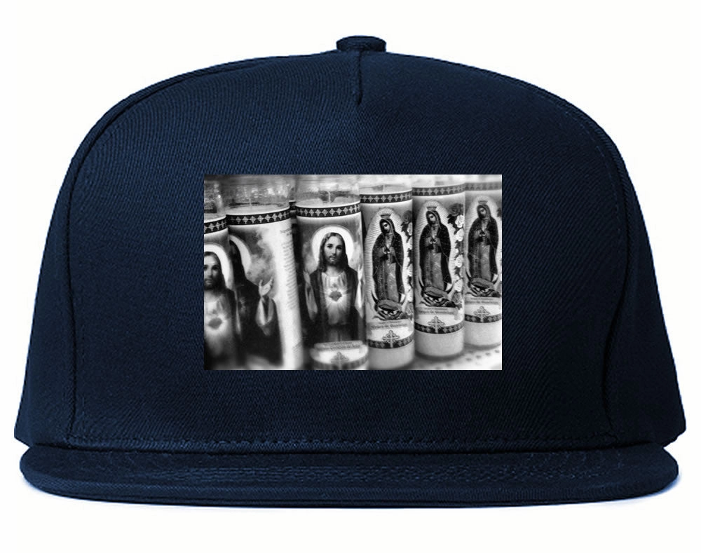 Religious Candles Photography by John Ramos Snapback Hat
