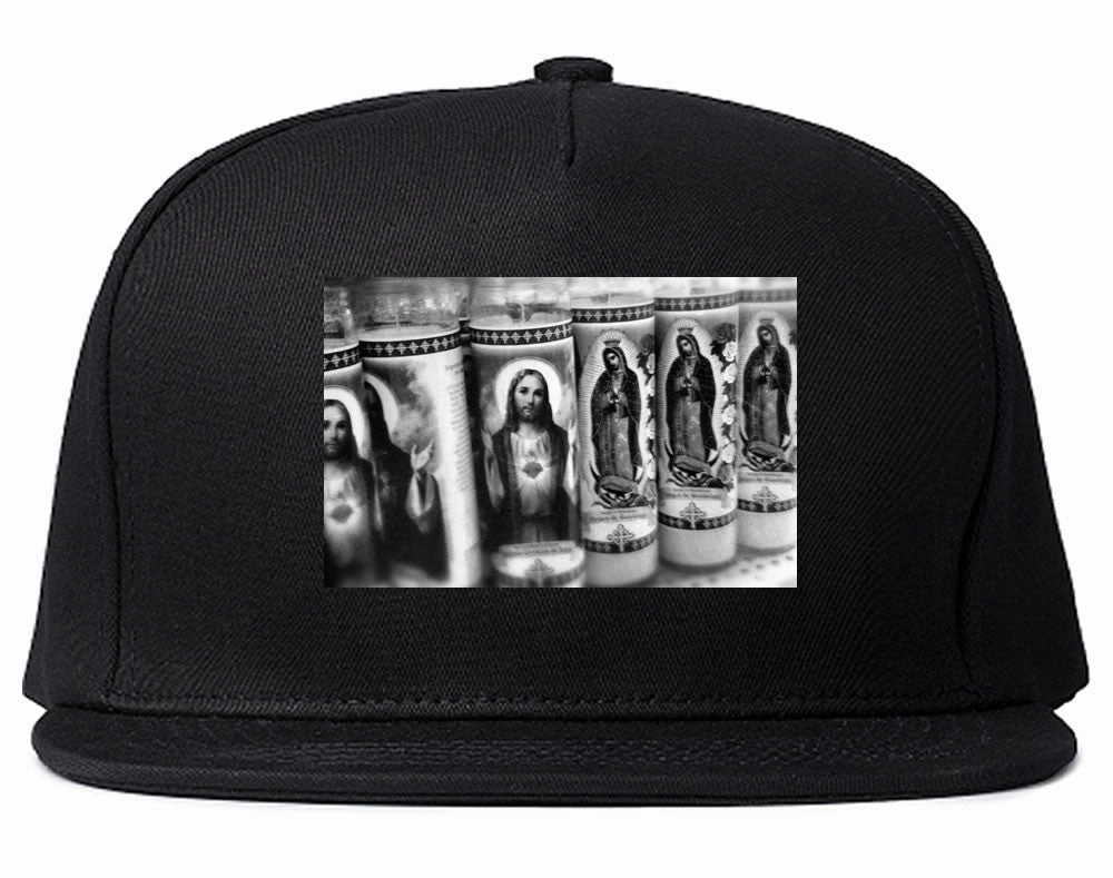 Religious Candles Photography by John Ramos Snapback Hat