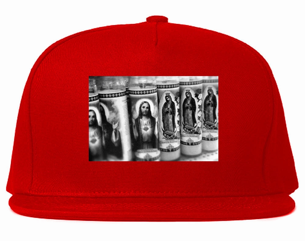 Religious Candles Photography by John Ramos Snapback Hat