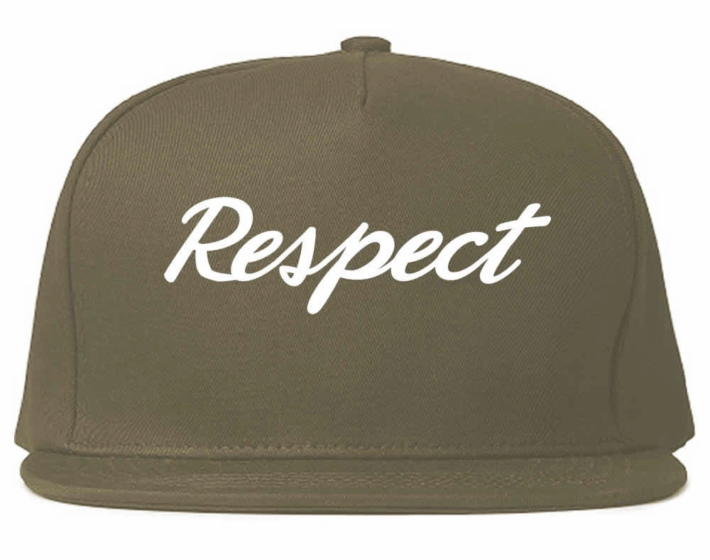 Respect Snapback Hat Cap