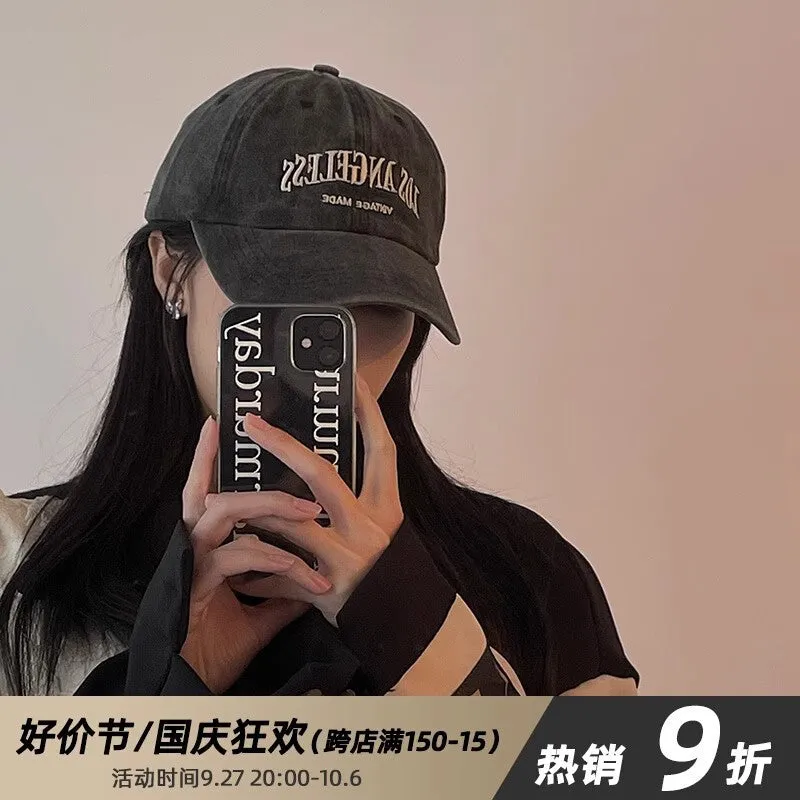 Retro Gray Baseball Cap casual-baseball-cap