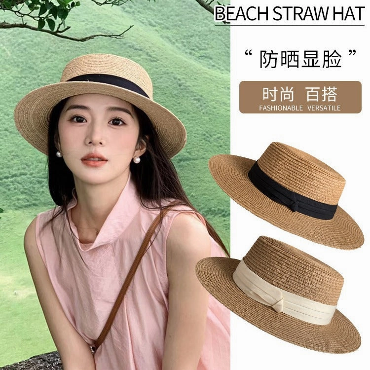 Retro Straw Sun Hat spring-straw-hat