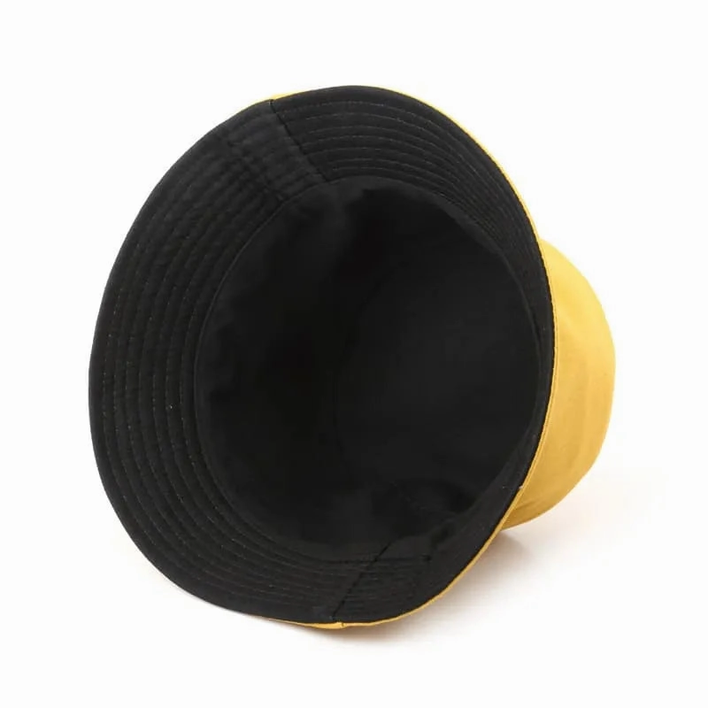 Reversible Plain Bucket Hat