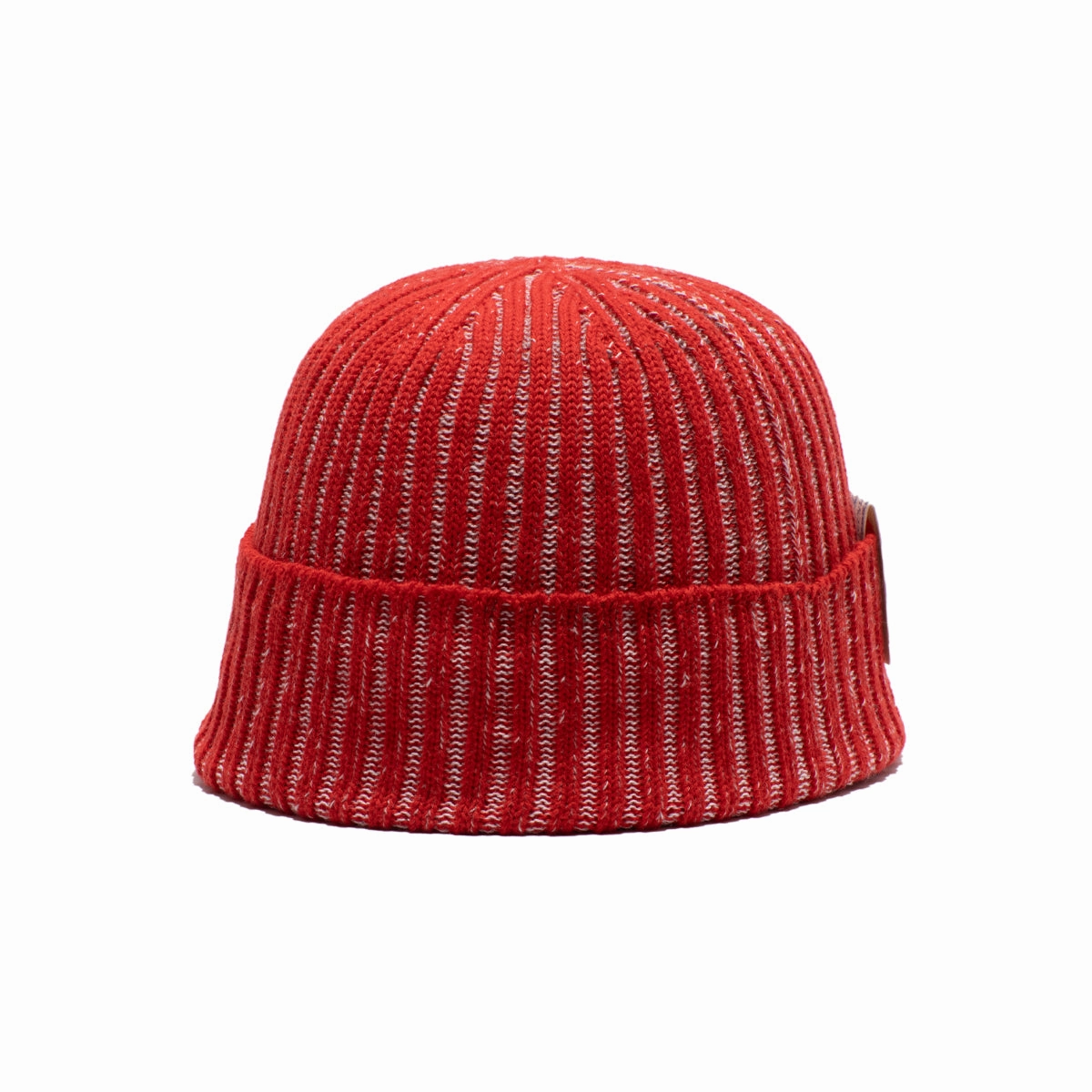 RIB SMART WATCH - Red winter-knitted-hat