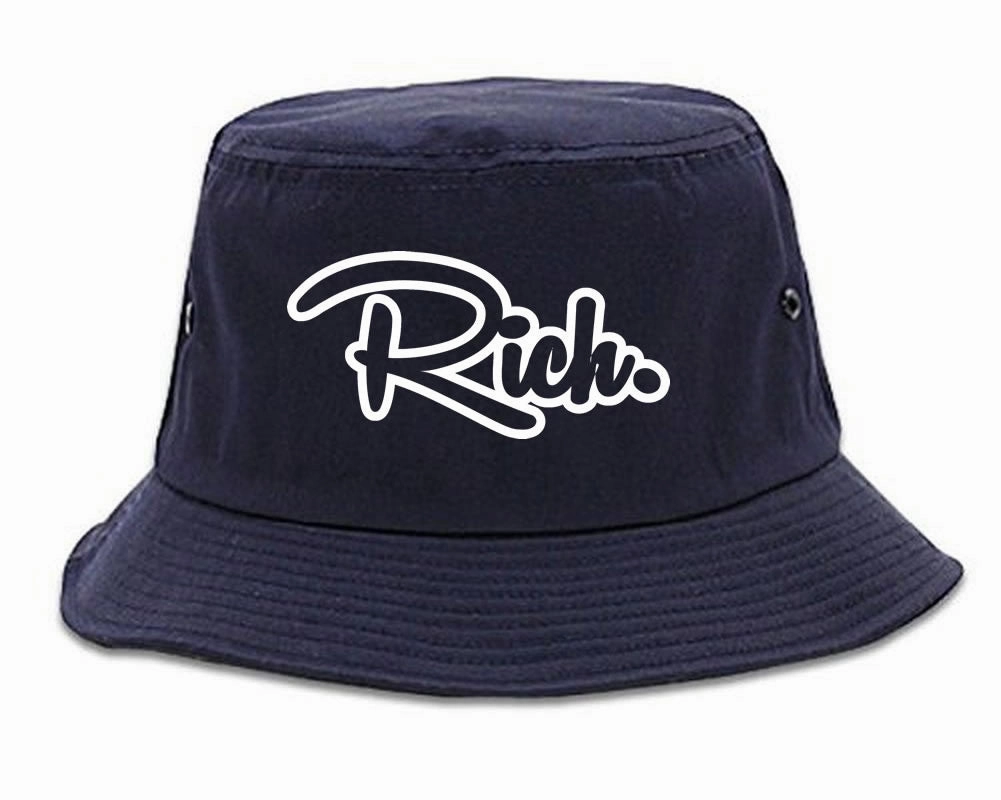 Rich Script Bucket Hat