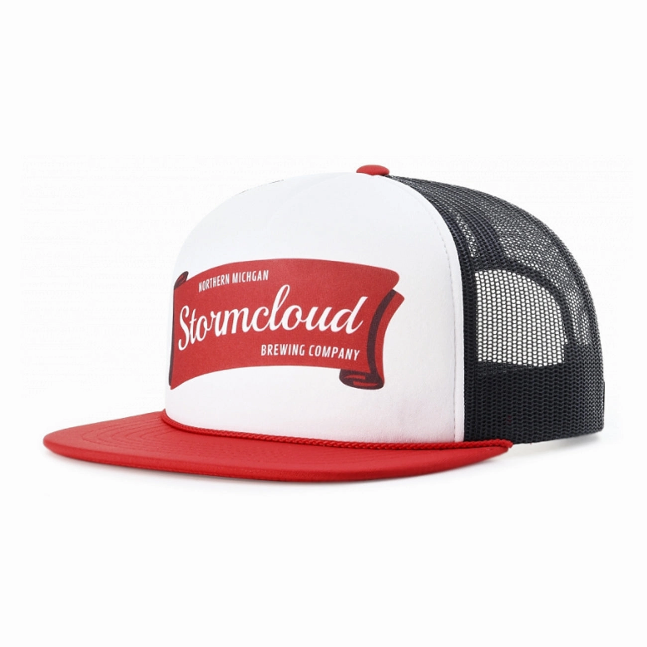 Richardson 5 Panel Foamie Trucker Mesh Snapback fashion-beret