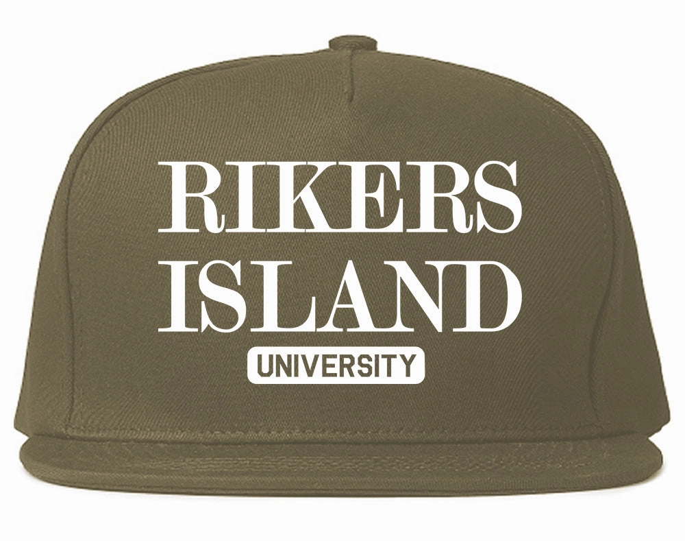 Rikers Island University Mens Snapback Hat