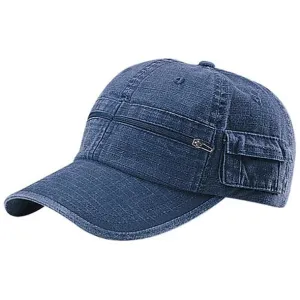 Rip-Stop Fabric Cotton Washed Cap casual-dad-hat
