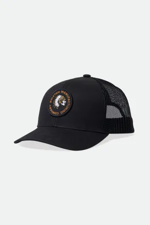 Rival Stamp Netplus MP Trucker Hat - Black casual-dad-hat
