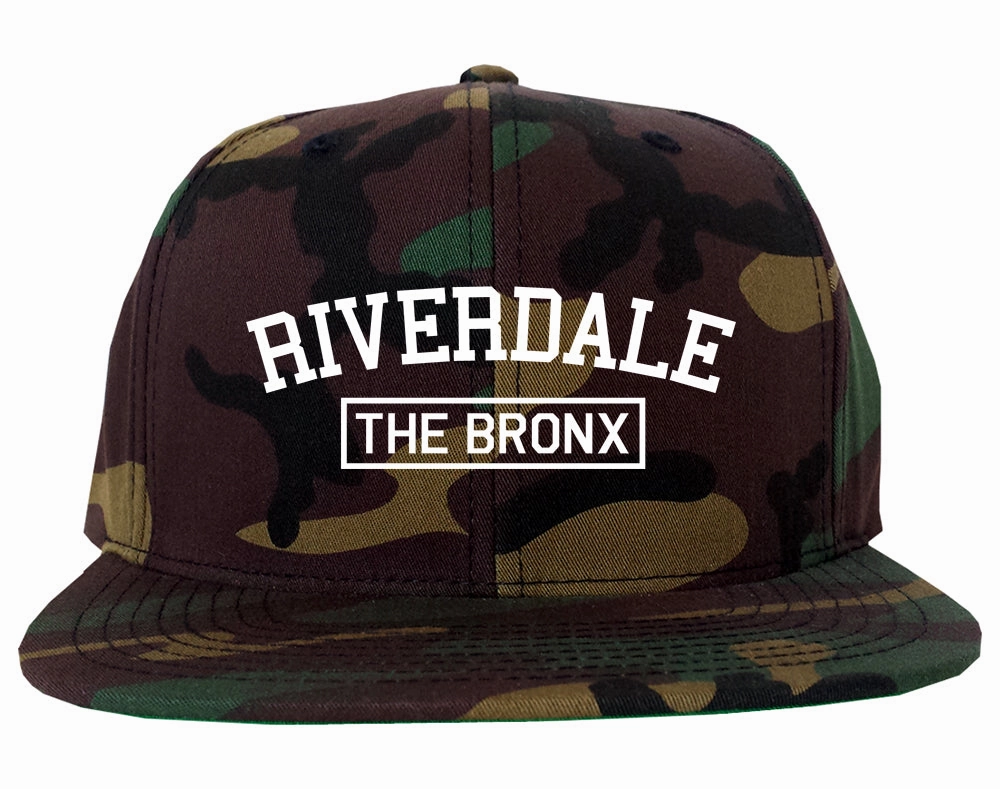 Riverdale The Bronx NY Mens Snapback Hat