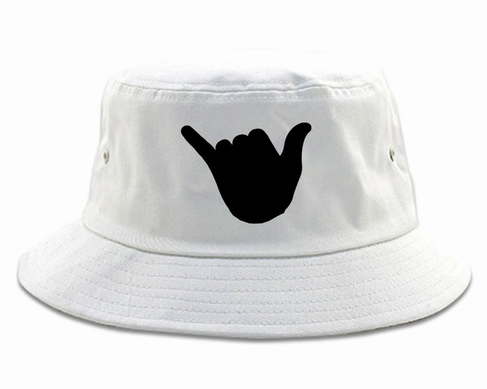 Rock On Hand Chest Mens Bucket Hat
