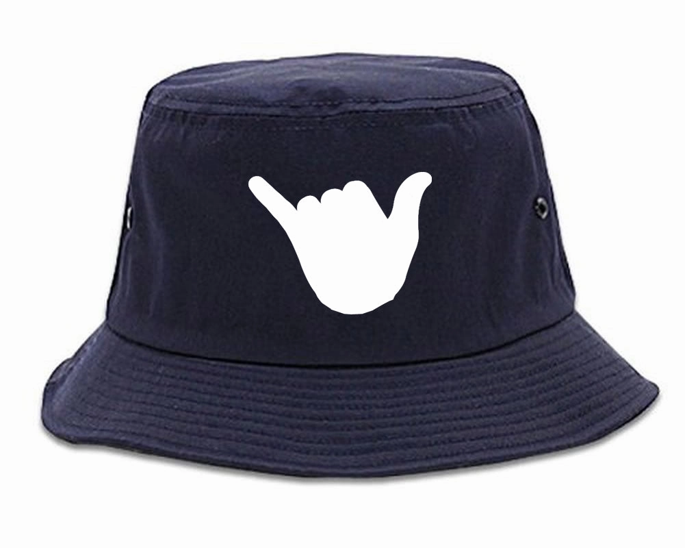 Rock On Hand Chest Mens Bucket Hat