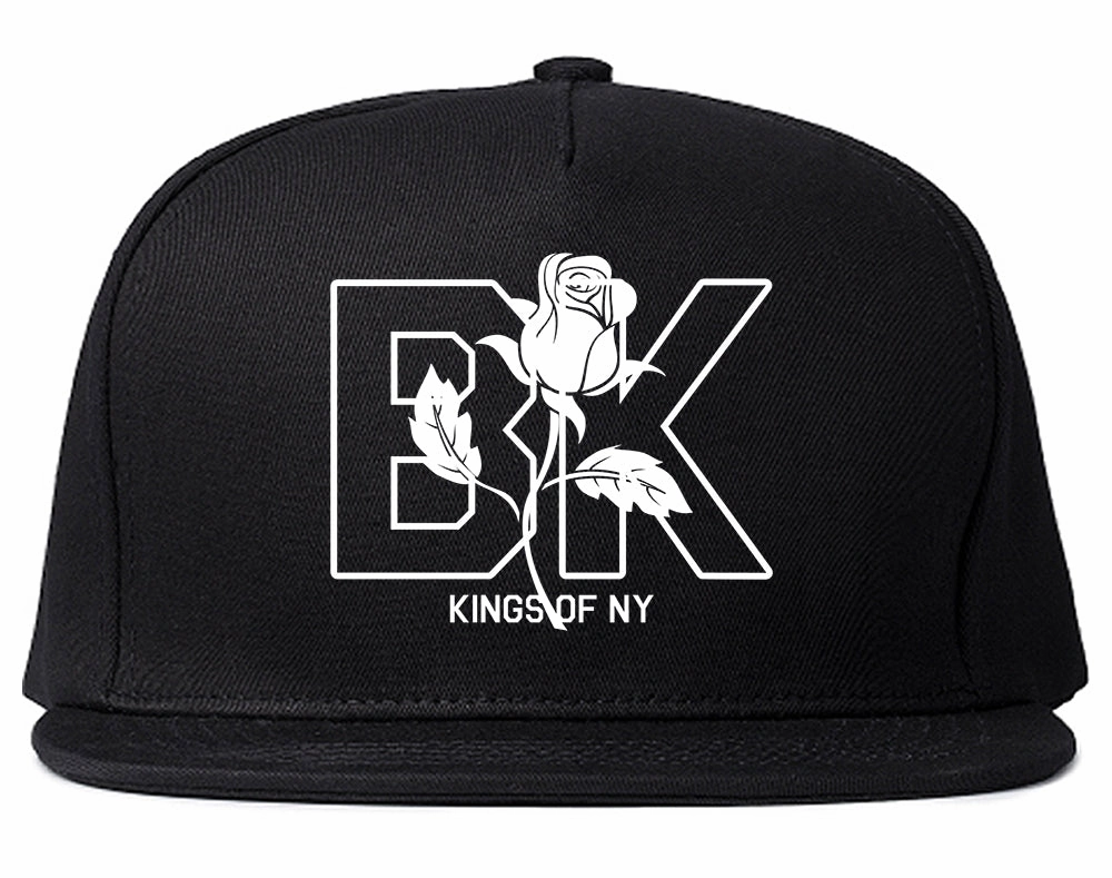 Rose BK Brooklyn Kings Of NY Mens Snapback Hat