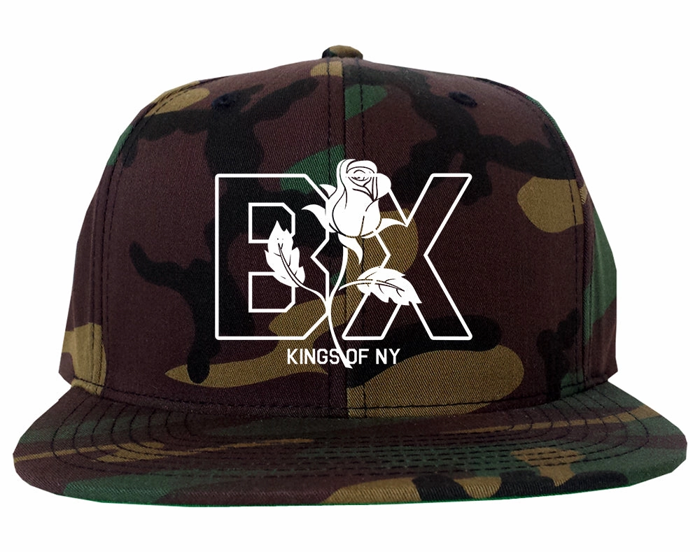 Rose BX The Bronx Kings Of NY Mens Snapback Hat