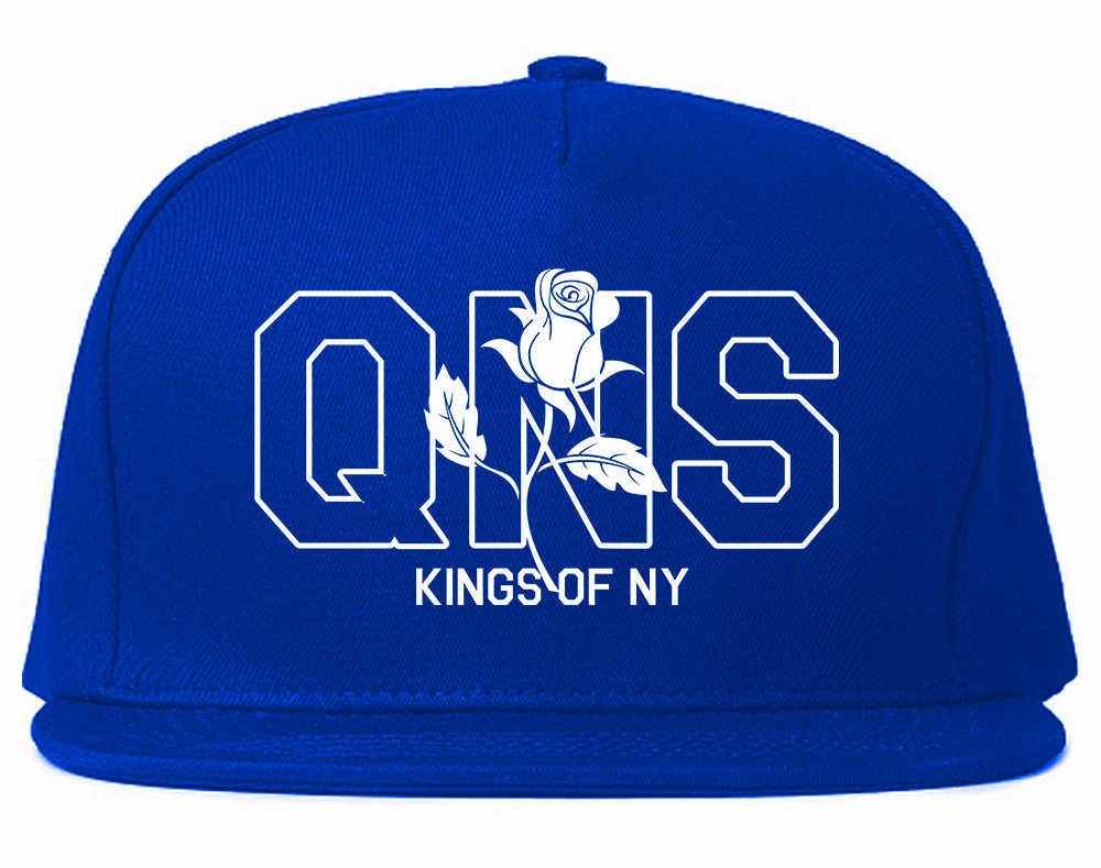 Rose QNS Queens Kings Of NY Mens Snapback Hat