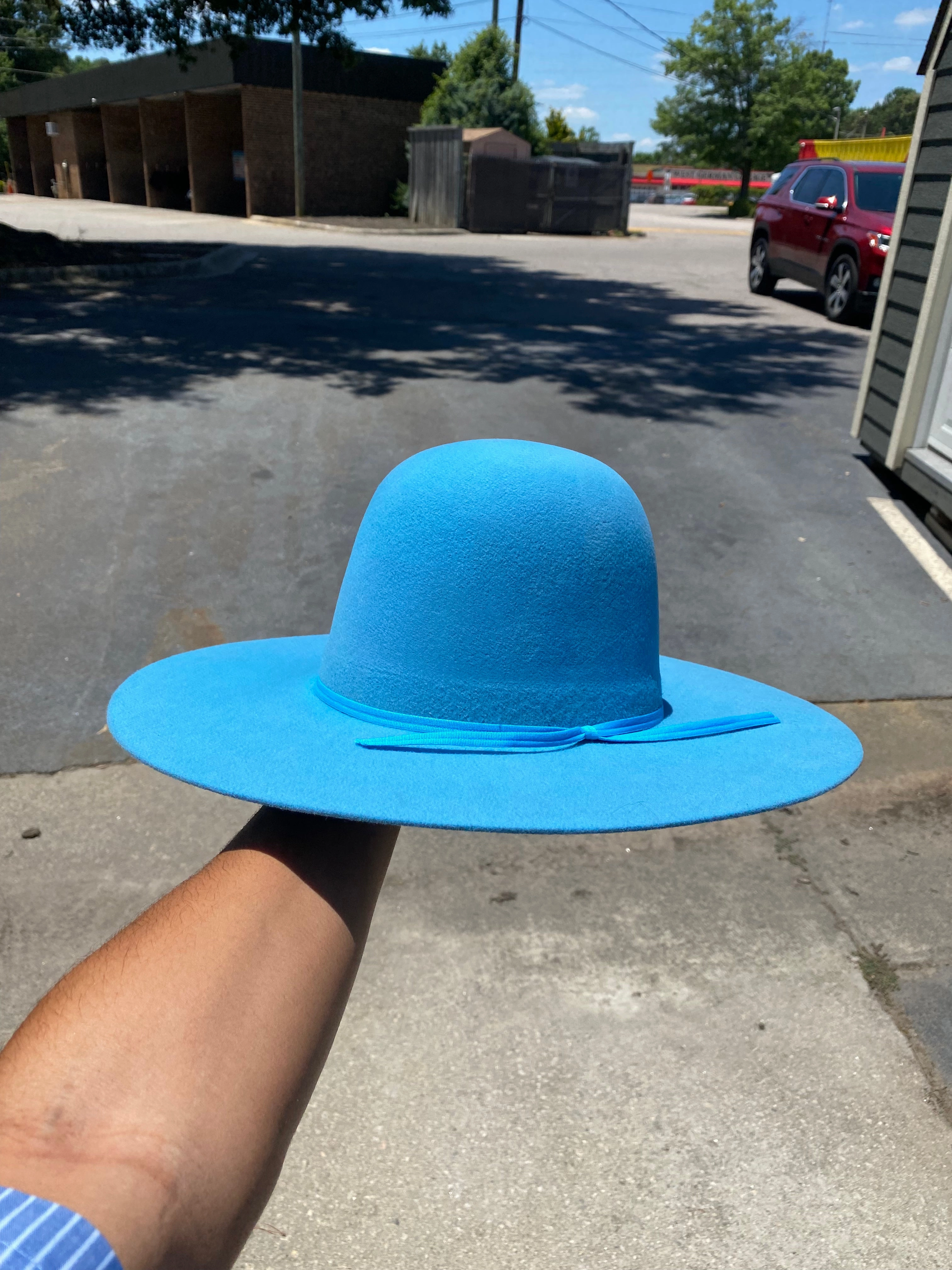Rough Stock - 4x Wool Hats- Baby Blue winter-felt-cap