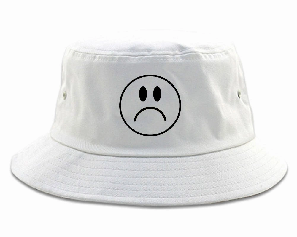 Sad Face Chest Mens Bucket Hat