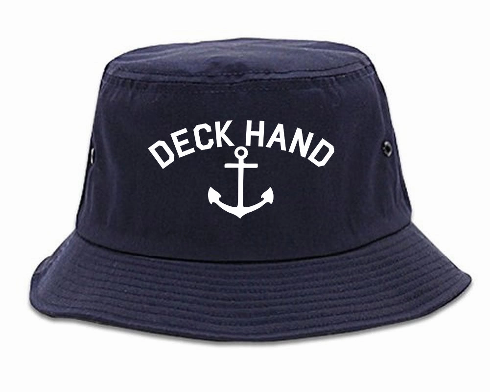 Sailing Deckhand Anchor Mens Bucket Hat