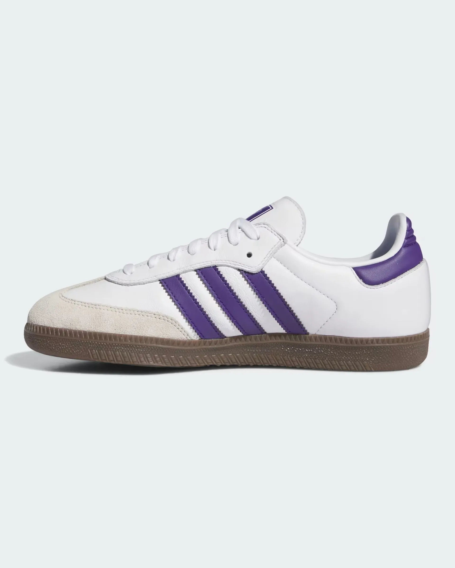Samba ADV Schuhe - Wolkenweiß / College-Lila / Gold Metallic