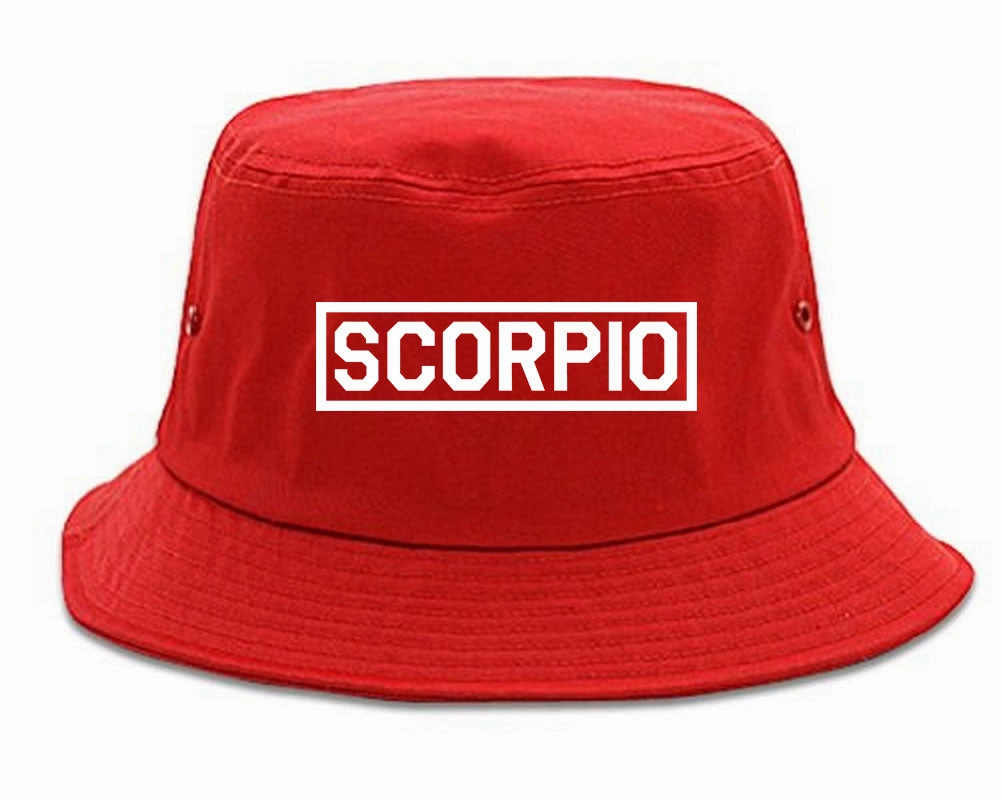 Scorpio Horoscope Sign Mens Bucket Hat