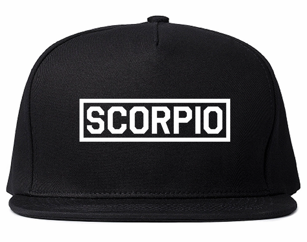 Scorpio Horoscope Sign Mens Snapback Hat