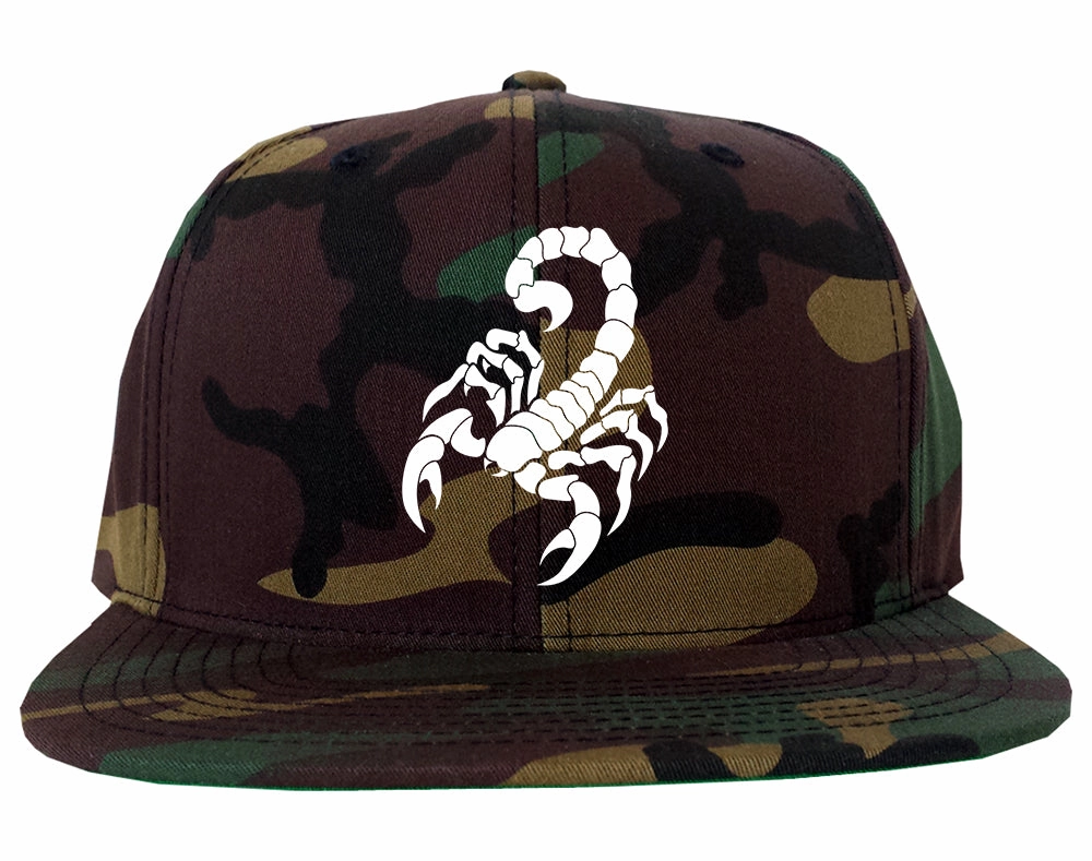 Scorpion Insect Mens Snapback Hat