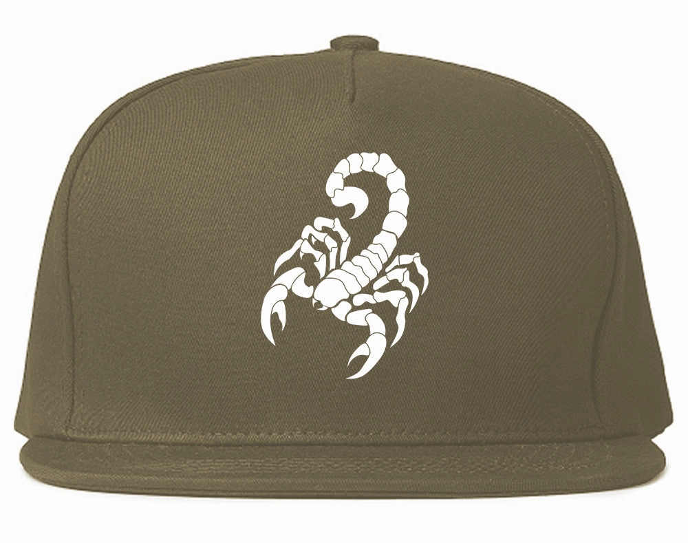 Scorpion Insect Mens Snapback Hat