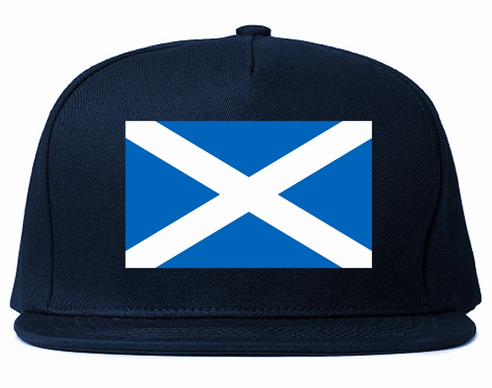 Scotland Flag Country Chest Mens Snapback Hat