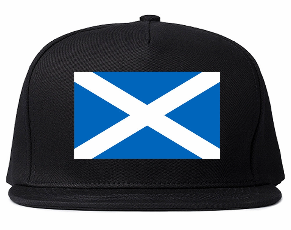 Scotland Flag Country Chest Mens Snapback Hat