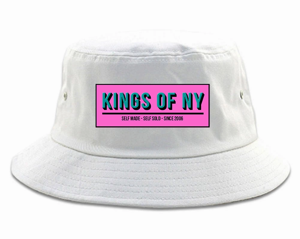 Self Made Self Sold Pink Bucket Hat