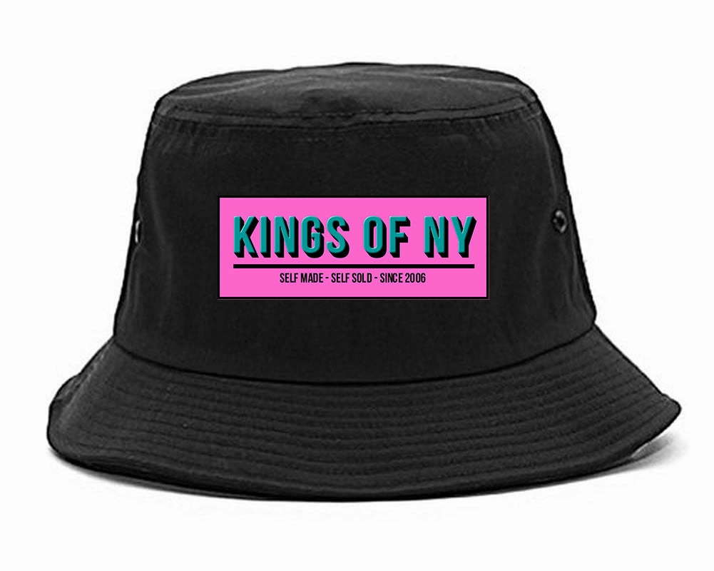 Self Made Self Sold Pink Bucket Hat