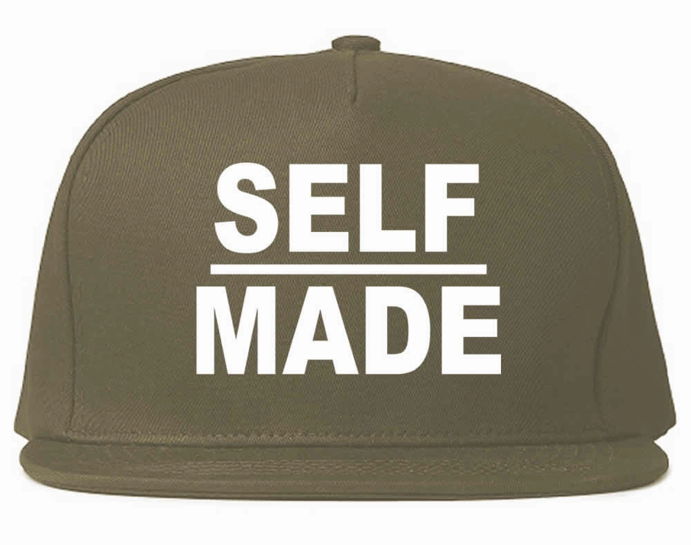 Self Made Snapback Hat Cap