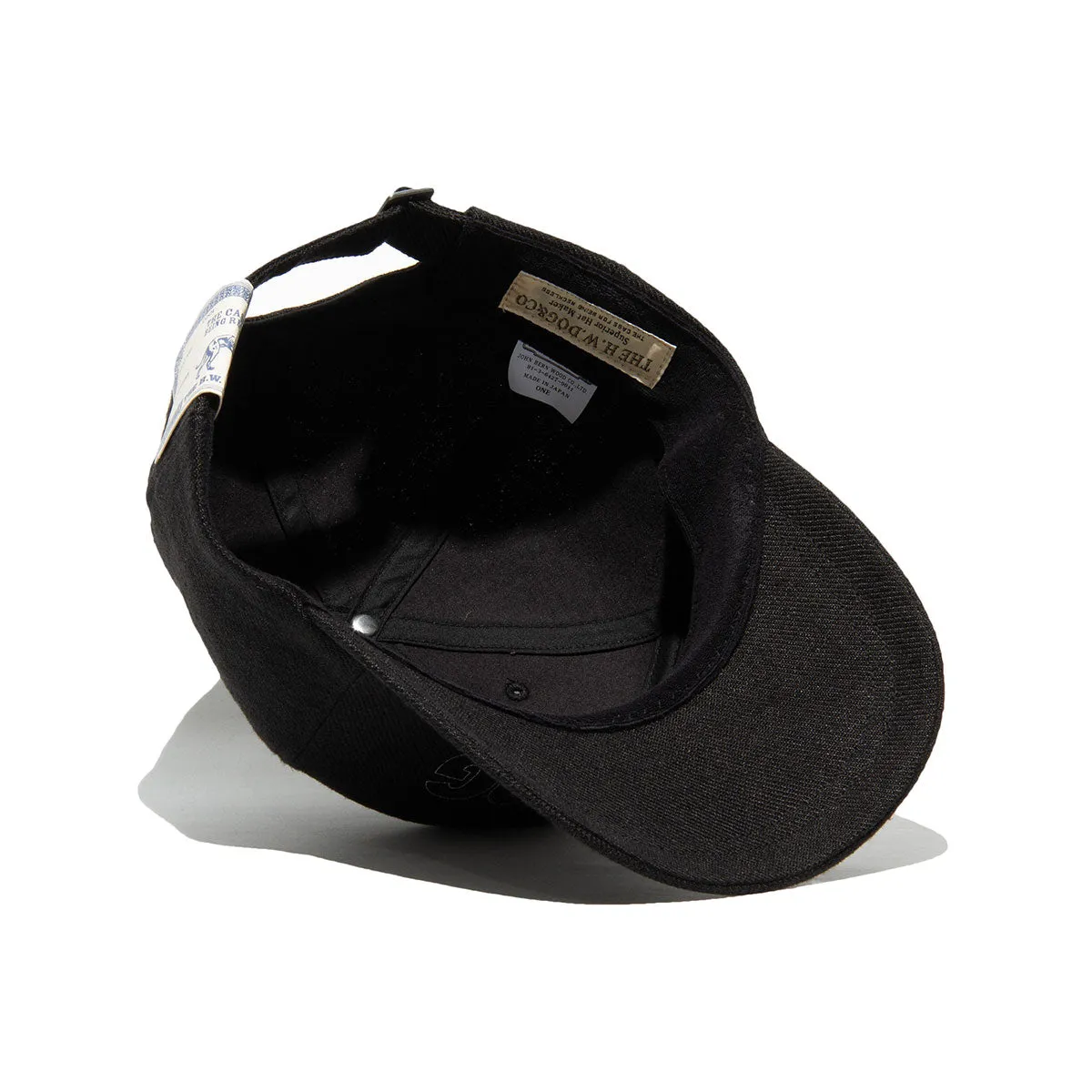SHADOW WIDE CAP - Black