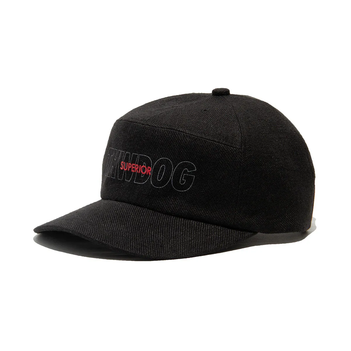 SHADOW WIDE CAP - Black casual-baseball-cap