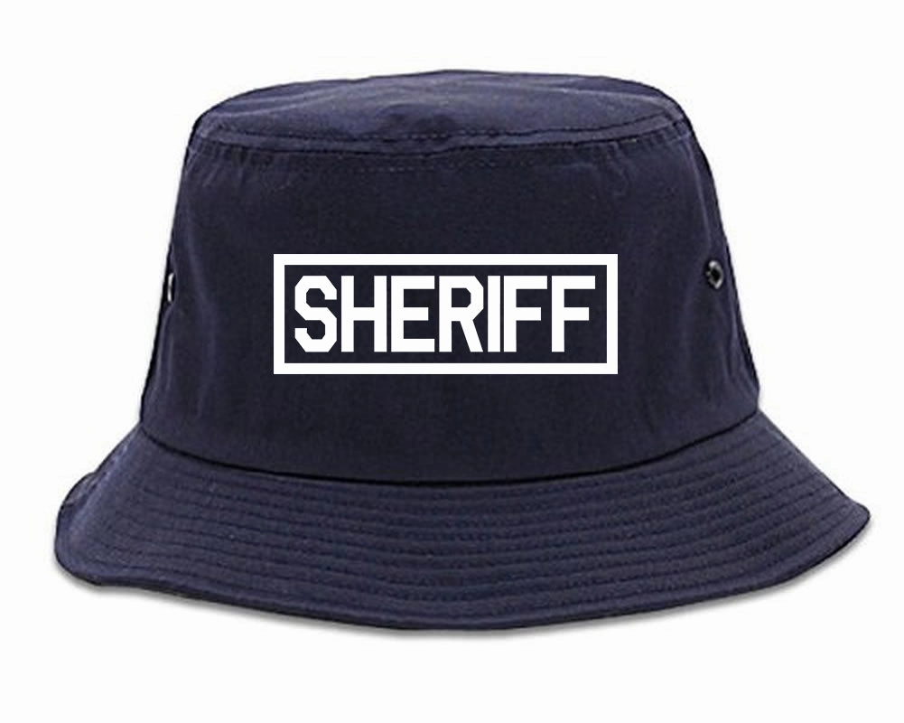 Sheriff County Police Mens Bucket Hat