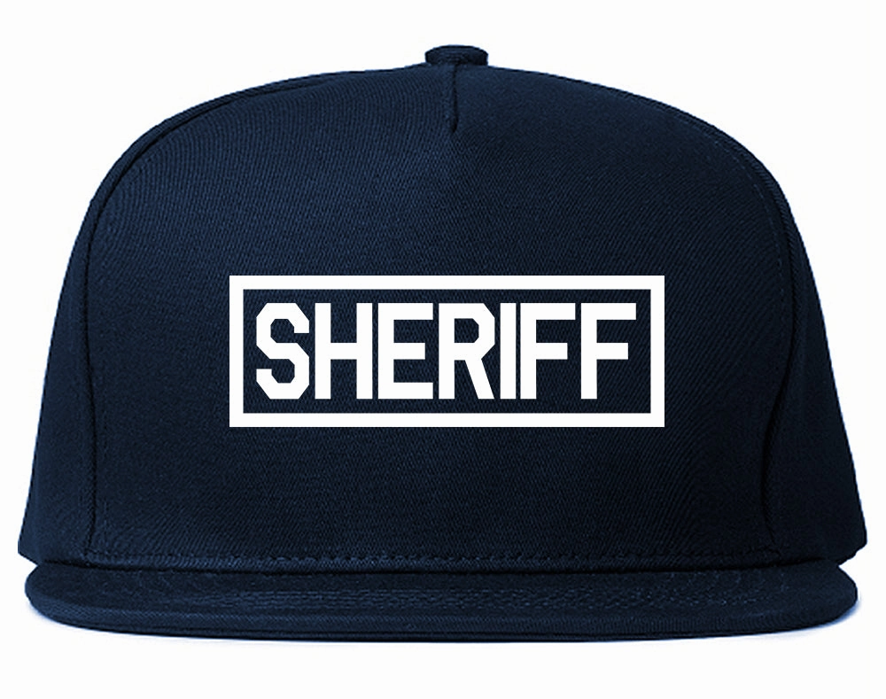 Sheriff County Police Mens Snapback Hat