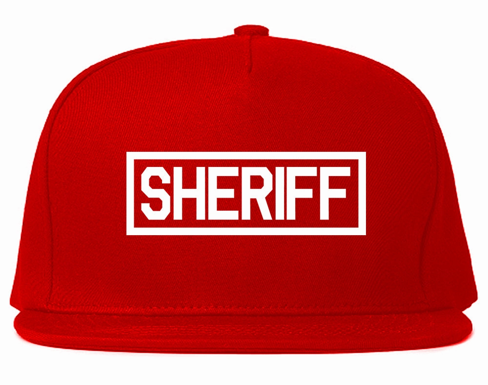 Sheriff County Police Mens Snapback Hat