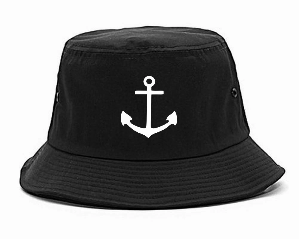 Ship Anchor Chest Mens Bucket Hat