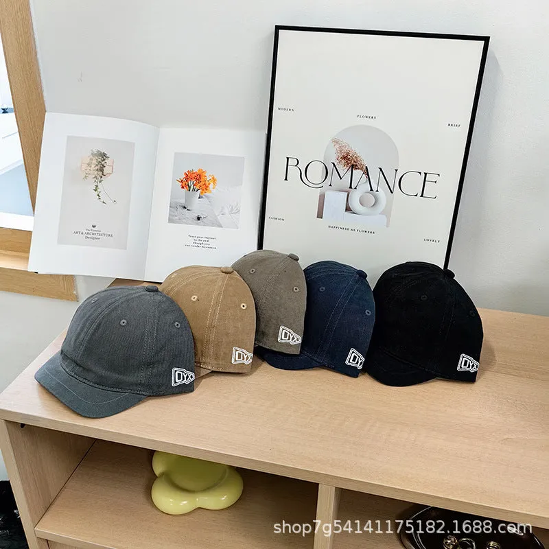Short Brim Soft Baseball Cap casual-baseball-cap